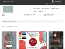 Tablet Screenshot of linandelle.com